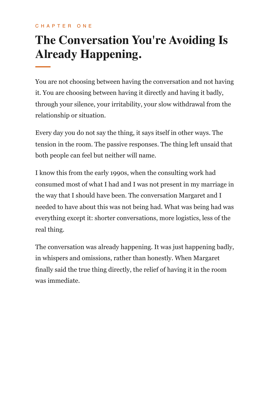 A page from How to Have a Hard Conversation
